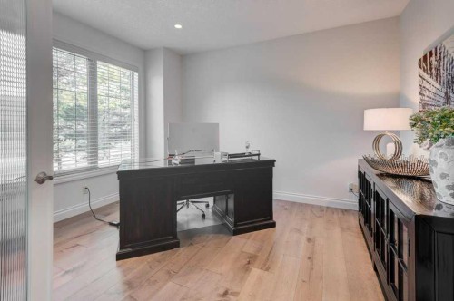 436 Evergreen Circle Sw, Calgary, AB - Indoor Photo Showing Office