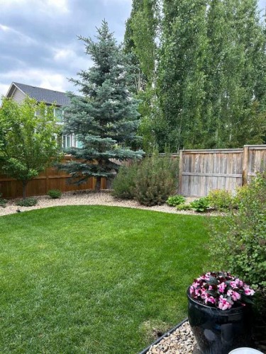 436 Evergreen Circle Sw, Calgary, AB - Outdoor With Backyard
