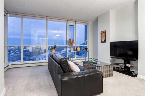 1603-325 3 Street Se, Calgary, AB - Indoor Photo Showing Living Room