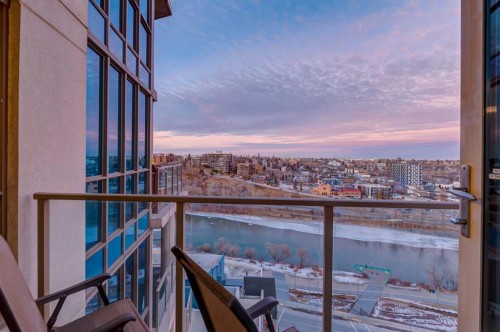 1603-325 3 Street Se, Calgary, AB - Outdoor With Balcony With View