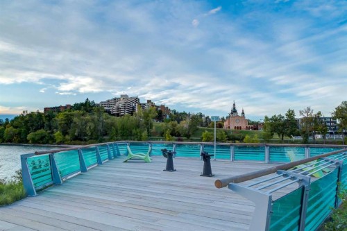 1603-325 3 Street Se, Calgary, AB - Indoor Photo Showing Gym Room