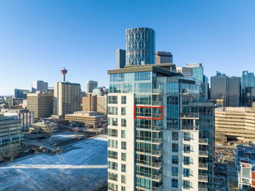 1603-325 3 Street Se, Calgary, AB - Outdoor With View