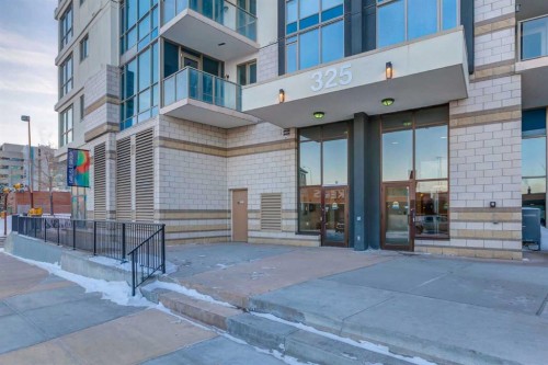 1603-325 3 Street Se, Calgary, AB - Outdoor With Balcony