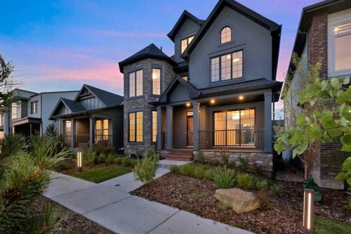 16 Treeline Lane Sw, Calgary, AB - Outdoor With Deck Patio Veranda With Facade