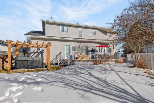 10 Willow Springs Crescent, Sylvan Lake, AB - Outdoor With Deck Patio Veranda