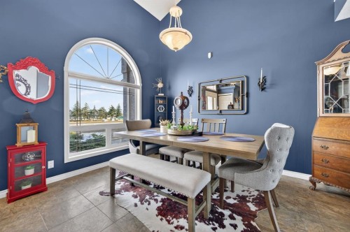 10 Willow Springs Crescent, Sylvan Lake, AB - Indoor Photo Showing Dining Room