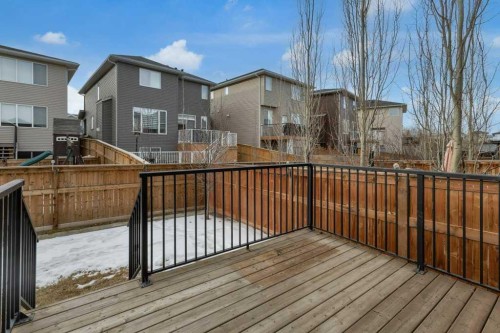 137 Willow Park North, Cochrane, AB - Outdoor With Deck Patio Veranda With Exterior