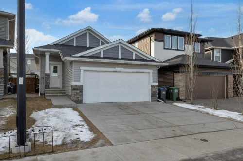 137 Willow Park North, Cochrane, AB - Outdoor With Facade