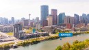 343-333 Riverfront Avenue Se, Calgary, AB  - Outdoor With View 
