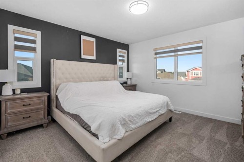1071 Stevens Place, Crossfield, AB - Indoor Photo Showing Bedroom