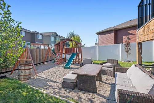 1071 Stevens Place, Crossfield, AB - Outdoor With Deck Patio Veranda