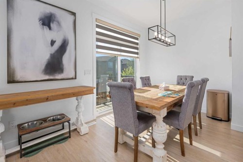 1071 Stevens Place, Crossfield, AB - Indoor Photo Showing Dining Room