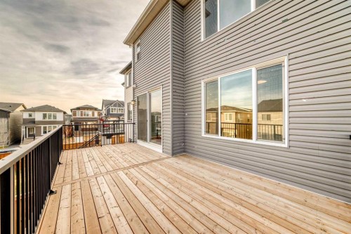 69 Amblehurst Way Nw, Calgary, AB - Outdoor With Deck Patio Veranda With Exterior