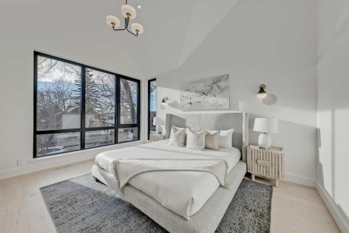 2008 8 Avenue Se, Calgary, AB - Indoor Photo Showing Bedroom