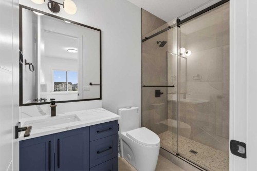 95 South Shore Road, Chestermere, AB - Indoor Photo Showing Bathroom