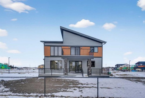 95 South Shore Road, Chestermere, AB - Outdoor With Balcony