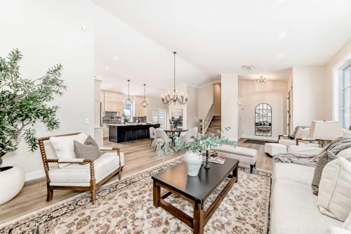 1 Spruce Bank Crescent Sw, Calgary, AB - Indoor Photo Showing Living Room