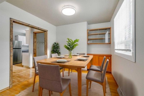 3328 45 Street Sw, Calgary, AB - Indoor Photo Showing Dining Room