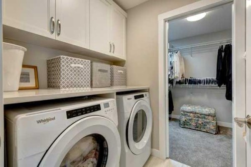 144 Cranbrook Gardens West, Calgary, AB - Indoor Photo Showing Laundry Room