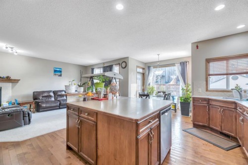 98 Pantego Road Nw, Calgary, AB - Indoor Photo Showing Kitchen With Double Sink