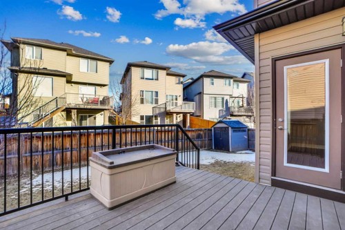 179 Panatella Cape Nw, Calgary, AB - Outdoor With Deck Patio Veranda With Exterior