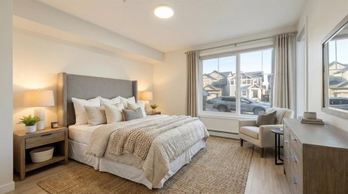 2106-15 Skyview Point Crescent Ne, Calgary, AB - Indoor Photo Showing Bedroom