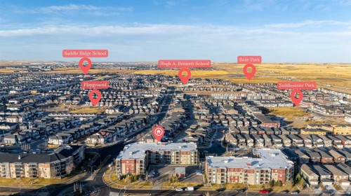 207-5 Saddlestone Way Ne, Calgary, AB - Outdoor With View