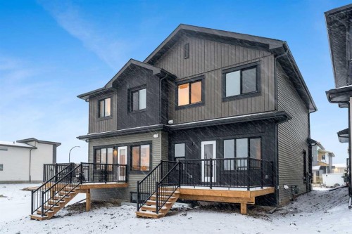 35 Heritage Heath, Cochrane, AB - Outdoor With Deck Patio Veranda