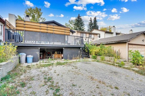 7915 Ranchview Drive Nw, Calgary, AB - Outdoor With Deck Patio Veranda