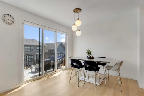 172 Precedence Hill, Cochrane, AB - Indoor Photo Showing Dining Room