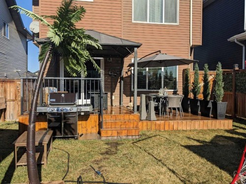 719 Hampton Hills Drive Ne, High River, AB - Outdoor With Deck Patio Veranda With Exterior