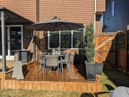 719 Hampton Hills Drive Ne, High River, AB - Outdoor With Deck Patio Veranda With Exterior
