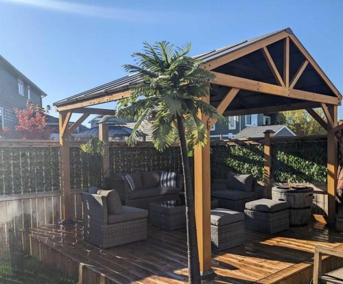 719 Hampton Hills Drive Ne, High River, AB - Outdoor With Deck Patio Veranda