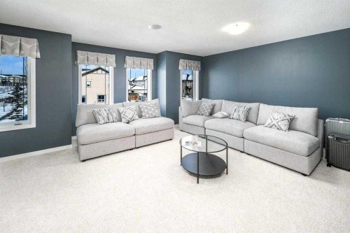 5 Panatella Square Nw, Calgary, AB - Indoor Photo Showing Living Room