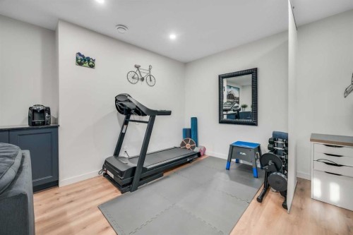 19 Marquis Gardens Se, Calgary, AB - Indoor Photo Showing Gym Room
