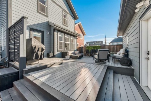 19 Marquis Gardens Se, Calgary, AB - Outdoor With Deck Patio Veranda With Exterior
