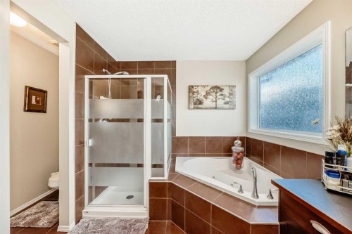 719 Panamount Boulevard Nw, Calgary, AB - Indoor Photo Showing Bathroom