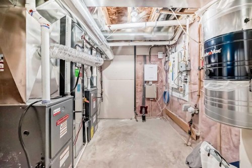 173 Aspenshire Drive Sw, Calgary, AB - Indoor Photo Showing Basement