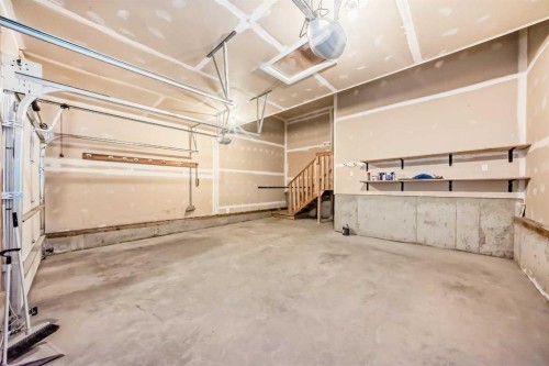 173 Aspenshire Drive Sw, Calgary, AB - Indoor Photo Showing Garage