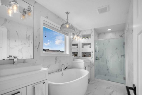 106 Cornerstone Circle Ne, Calgary, AB - Indoor Photo Showing Bathroom