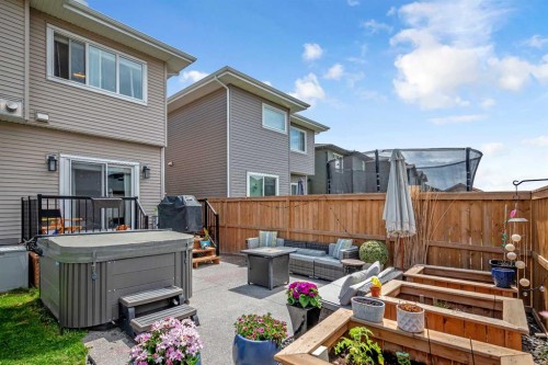 106 Cornerstone Circle Ne, Calgary, AB - Outdoor With Deck Patio Veranda With Exterior