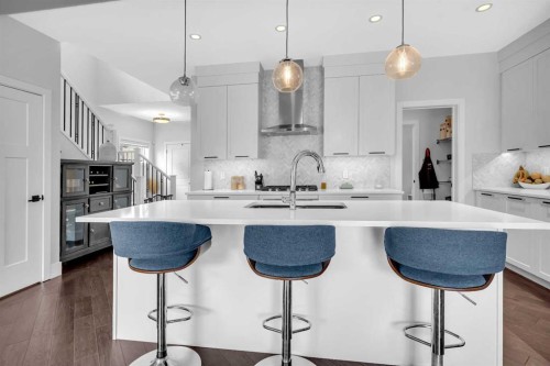 106 Cornerstone Circle Ne, Calgary, AB - Indoor Photo Showing Kitchen With Upgraded Kitchen