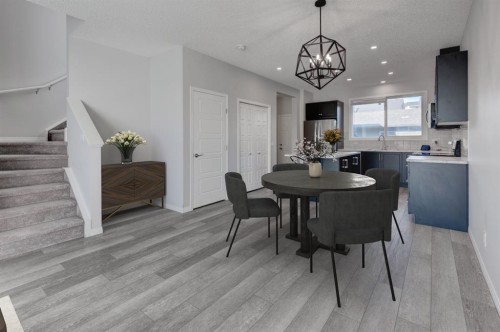 362 Wolf Creek Manor Se, Calgary, AB - Indoor Photo Showing Dining Room