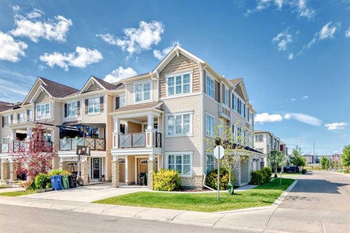 81 Cityscape Row Ne, Calgary, AB - Outdoor With Balcony With Facade