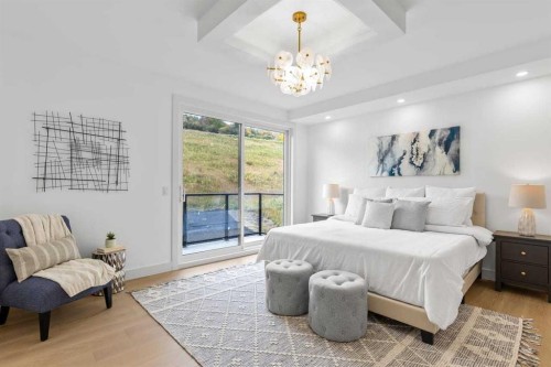 407 Patterson Boulevard Sw, Calgary, AB - Indoor Photo Showing Bedroom