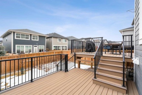 29 Magnolia Manor Se, Calgary, AB - Outdoor With Deck Patio Veranda With Exterior