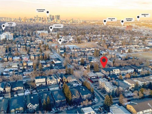 631 55 Avenue Sw, Calgary, AB - Outdoor With View