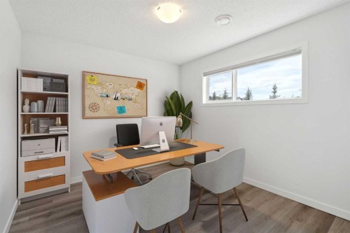 54 Evanscrest Manor Nw, Calgary, AB - Indoor Photo Showing Office