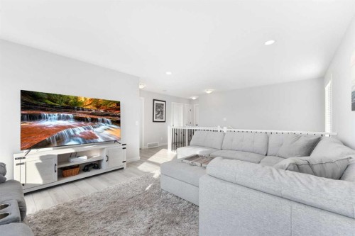 141 Boulder Creek Place, Langdon, AB - Indoor Photo Showing Living Room