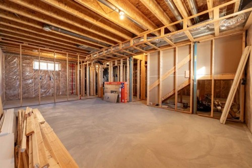 141 Boulder Creek Place, Langdon, AB - Indoor Photo Showing Basement